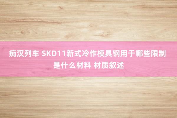 痴汉列车 SKD11新式冷作模具钢用于哪些限制 是什么材料 材质叙述