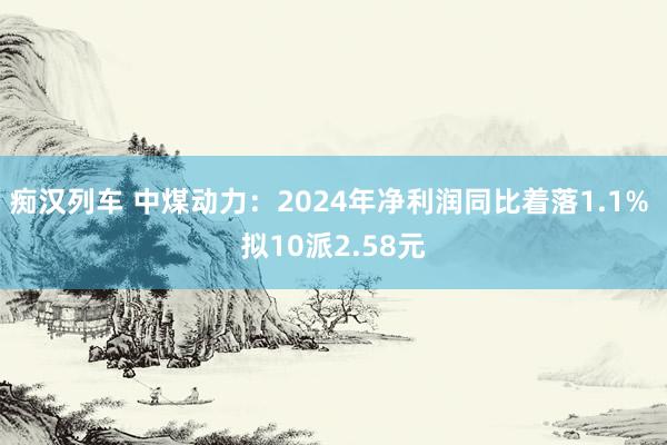 痴汉列车 中煤动力：2024年净利润同比着落1.1% 拟10派2.58元