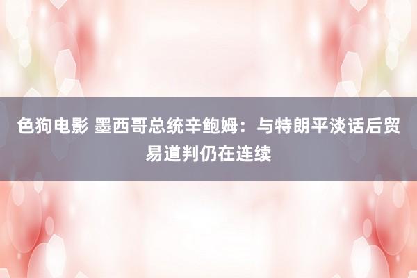 色狗电影 墨西哥总统辛鲍姆：与特朗平淡话后贸易道判仍在连续